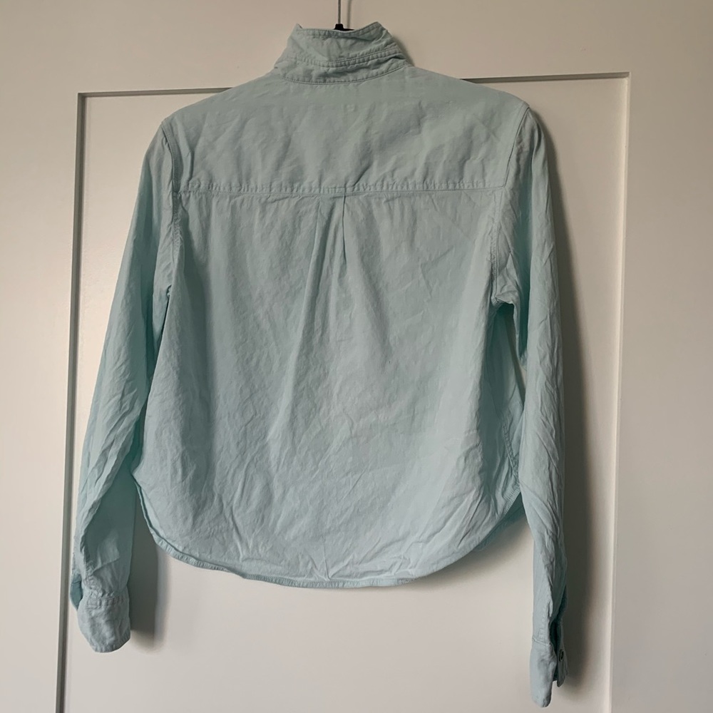 Mint Green Theory Button Down - image 4